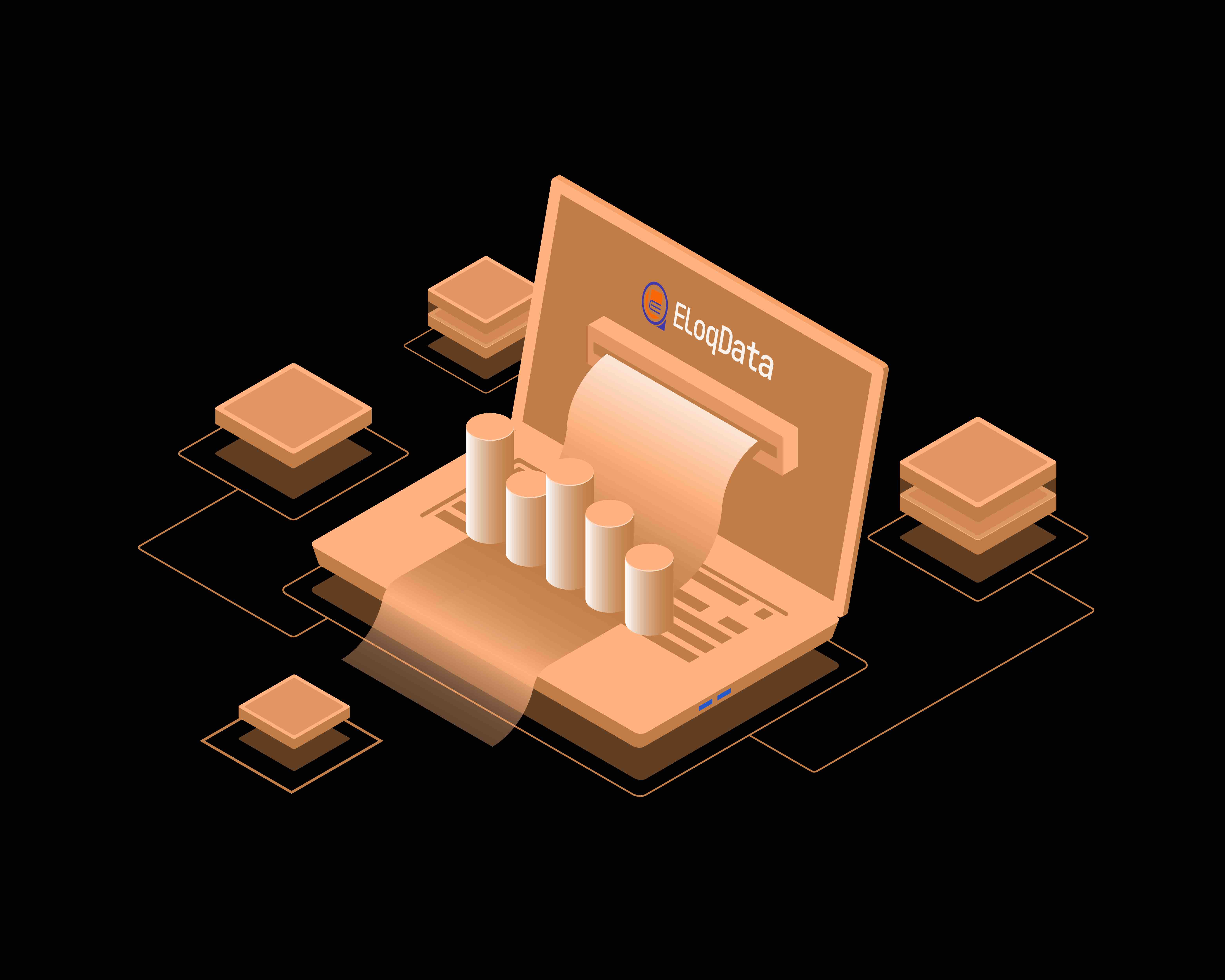 High-performance distributed topology diagram